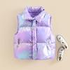 Little Tiger Patty Kids' Iridescent Winter Padded Vest