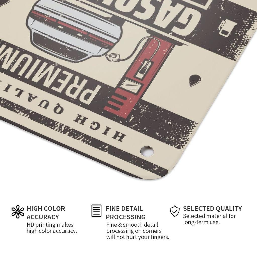 1 Pack Distressed Metal Sign with Rusted Antique Appearance for Bars Home Walls, Sizing Options 20x30cm or 30x40cm