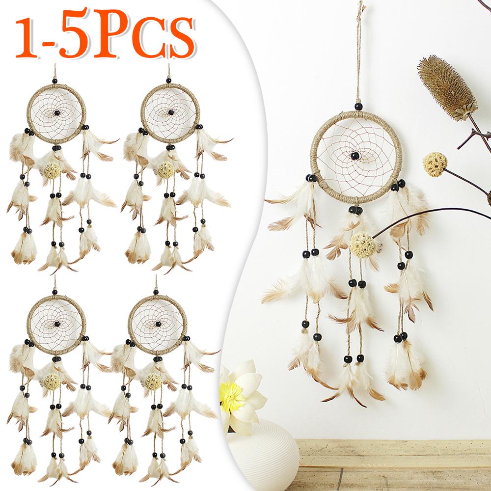 1-5pcs Dream Catcher Room Decoration Girl Nordic Decoration Home Nordic Style Decoration Wind Chimes Dreamcatcher