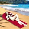 1pc Outdoor Camping Inflatable Air Cushion Foldable Beach Mat Compact Lightweight Portable Mat For Beach Parties Picnics Travel