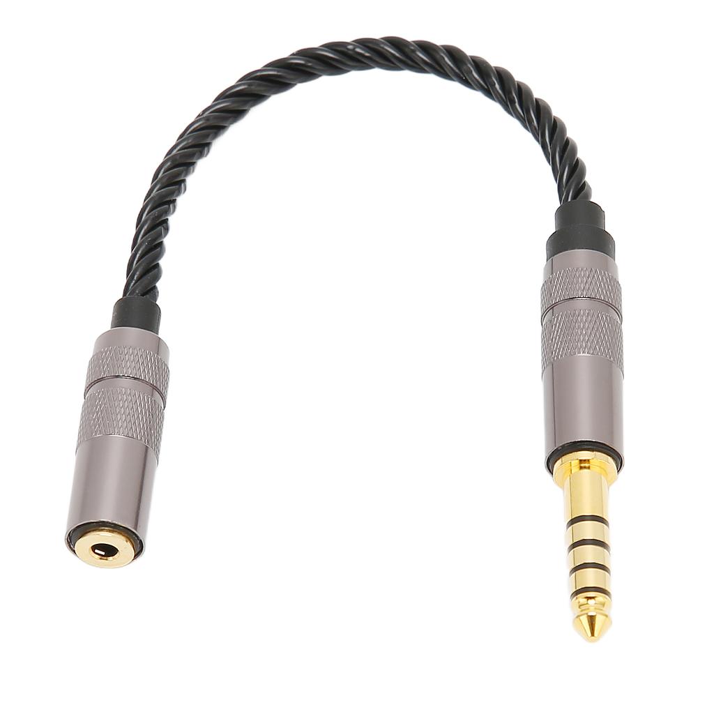 Balanced Cable Adapter 4.4mm Male to 2.5mm Female Gold Plated Oxygen Free Copper Wire Core Adapter Cable