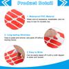48-144Pairs Sports Eye Black Stickers Under Eye Black Strips Football Face Stickers Breathable Eyeblack Sticker with 1Pcs Pencil