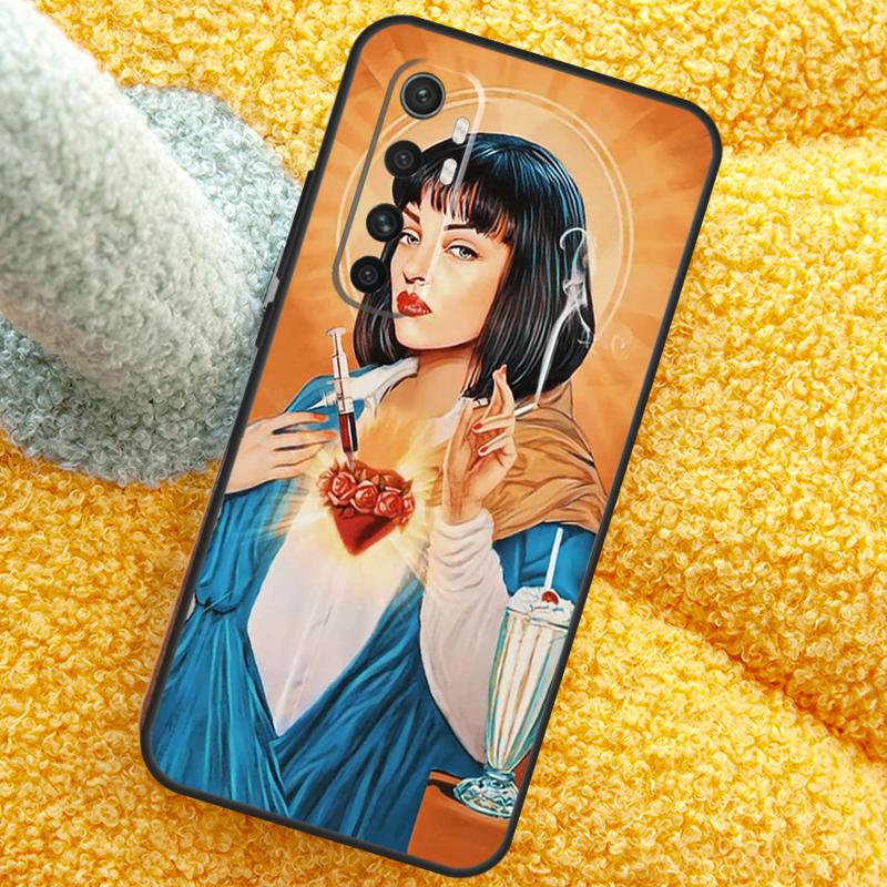 Movie Pulp Fiction Case For Xiaomi 15 14 Ultra 13T 14T 15T Pro 17 Pro Max Cover For POCO X7 Pro X5 X6 F5 F6 F7