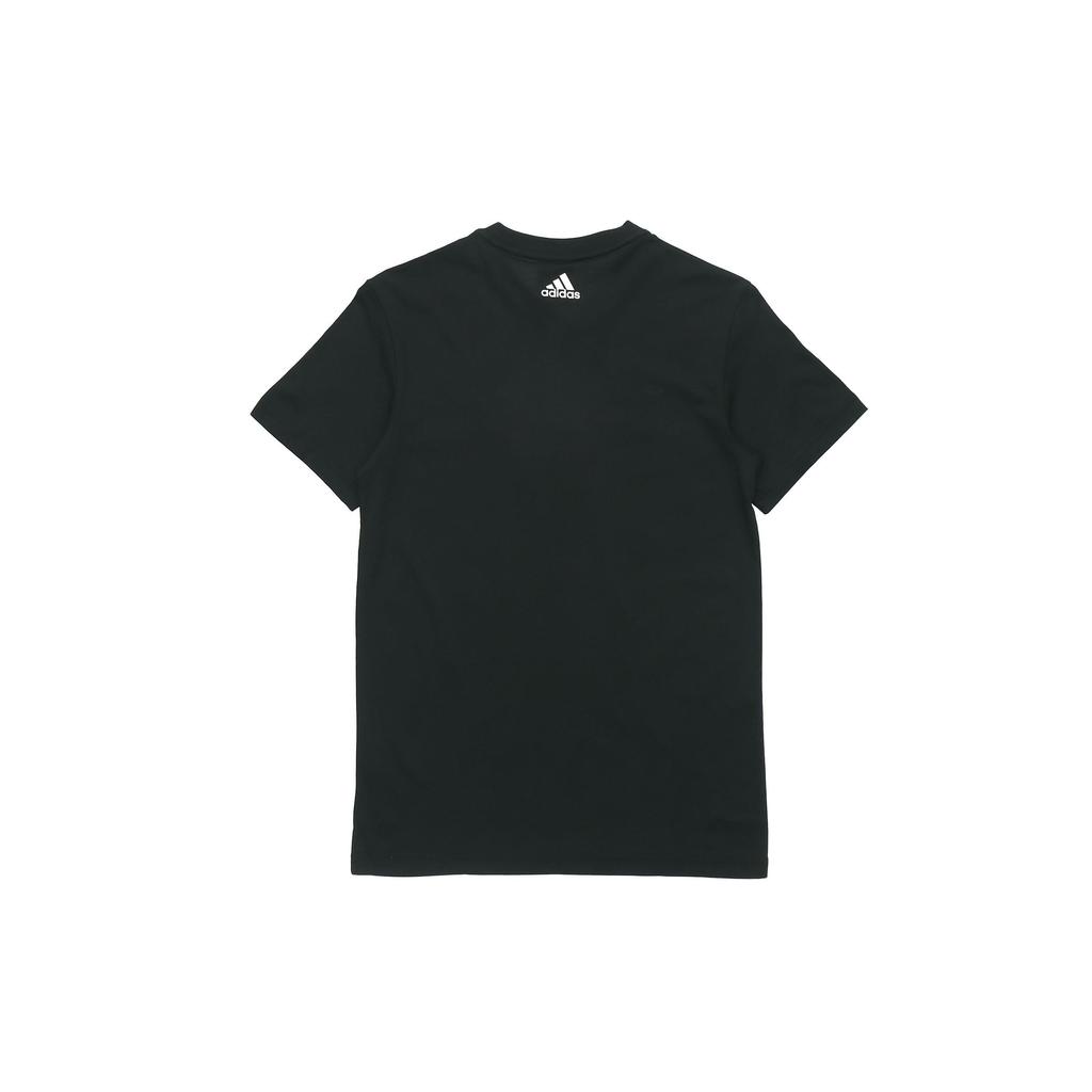 Adidas T Shirts Men's Black Crew Neck Moderate Straight Fit DY8709