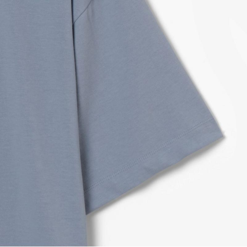 Tbrm CoTTon Crewneck T shirT Sky Blue Tbe2m60000a83