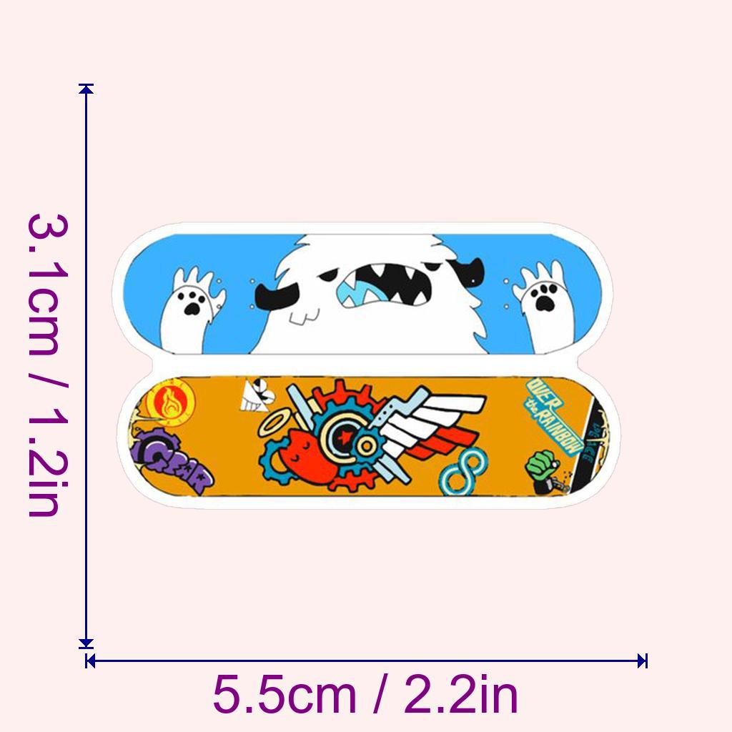 54PCS Anime Skateboard Graffiti Stickers for iPad, Suitcase, Scooter, Laptop