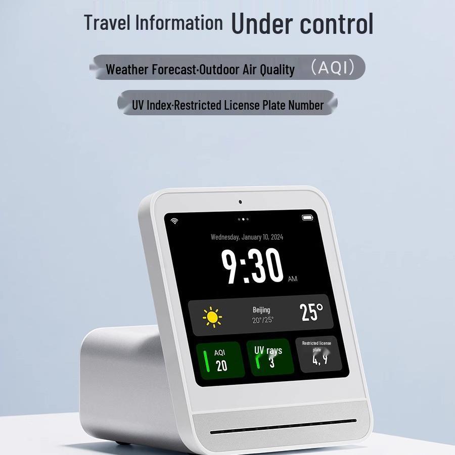 Qingping Air Quality Monitor: PM2.5, PM10, Noise, Smog, CO2 Sensor
