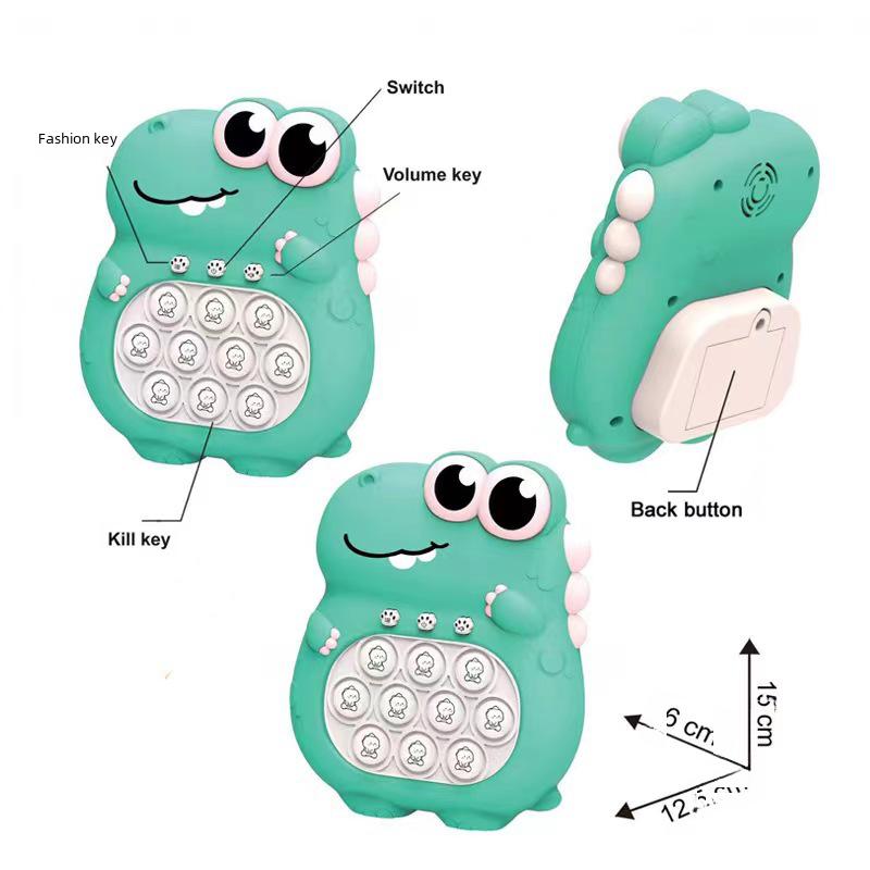 2026 Upgraded Electronic Pop Light Fidget Toy for Children and Adults, Quick Push Game, Stress Relief, Sensory Toy, Gift