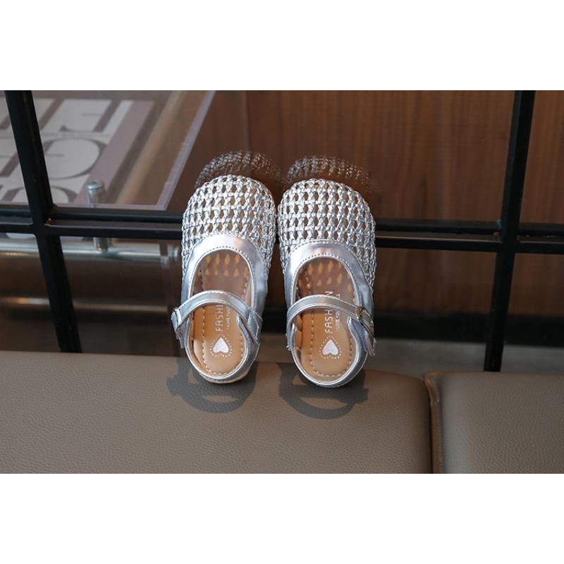 Girls' Princess Sandals Hollow-Out Shoes for Toddlers, Breathable Casual Footwear for Girls Elegant Soft  Cute Girls Shoes