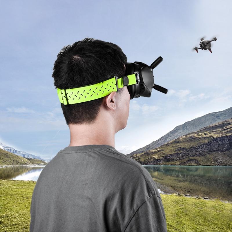 Head Straps Band Synthetic Fiber Material for FPV Goggles V2 Replacement Set Sweat-resistant and Washable