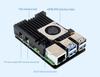 Pouzdro pro Raspberry Pi 5 z hliníkové slitiny pro odvod tepla s radiálním ventilátorem