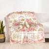 Vintage Milestone Birthday Blanket Soft Warm Cozy Perfect for Bedding Sofa Couch for All Seasons Modern Ideal Gift for Friends Family Couples Picnic