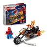 LEGO Marvel Spider-Man and Ghost Rider Battle Toy Birthday Present Block Educational Boys Girls Children 6 Years Old 7 Years Old 8 Years Old Marvel