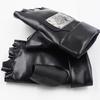 Anime Naruto PU Gloves Cartoons Kakashi Action Figures Cosplay Props Model Half Gloves Finger Toys for Adult Children Gifts