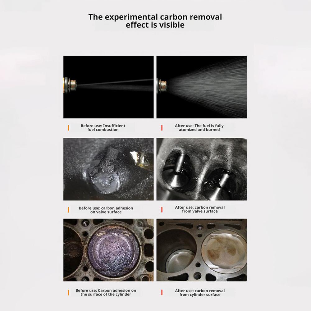 Diesel Car Special Carbon Removal Net Exhaust Cleaner Special Carbon Removal Exhaust Treatment Cleaner Fuel Additive 200ml