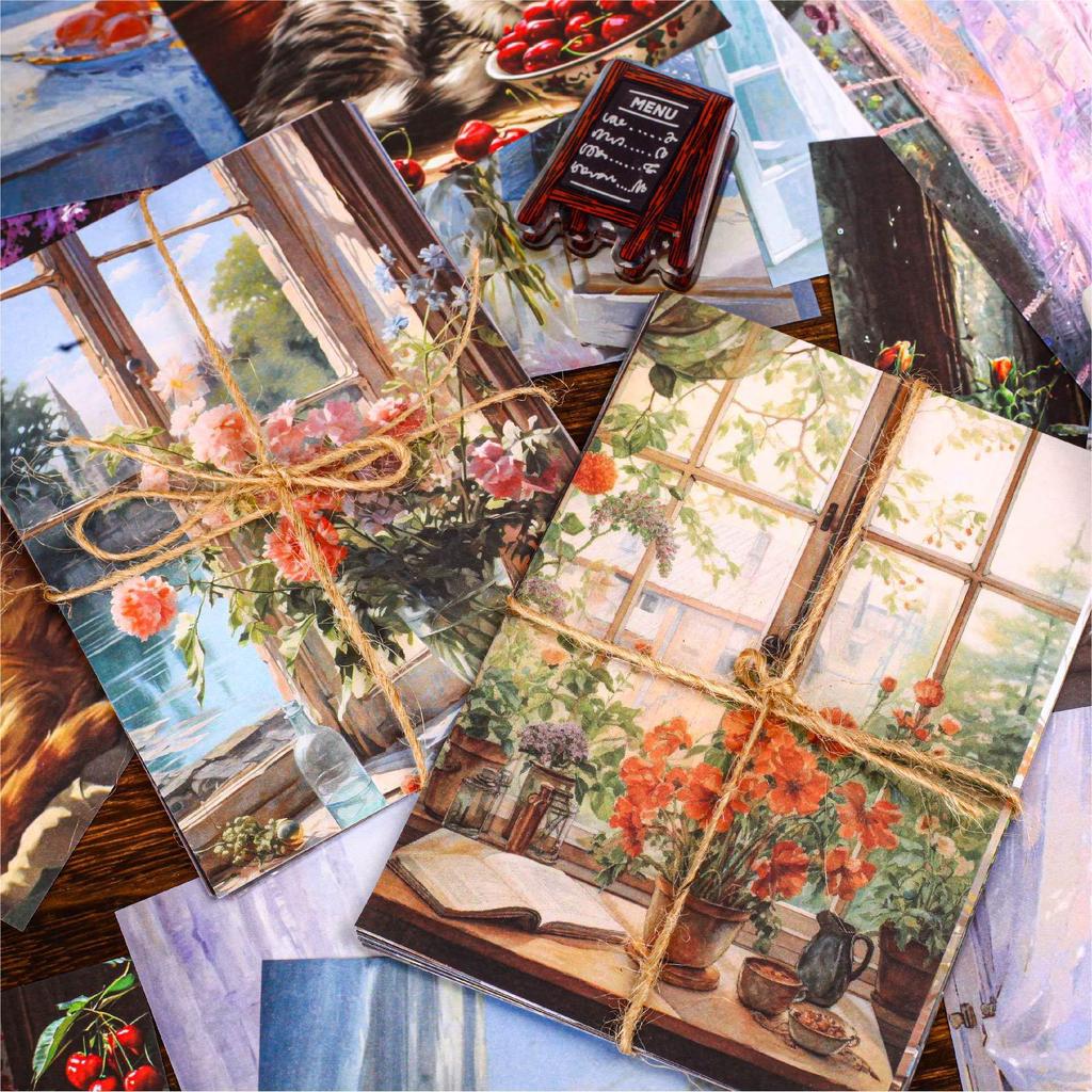 Scenic Paper for DIY Window Collage & Ita-bag Decor