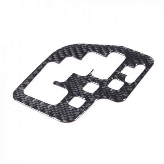 Carbon Car Center Gear Shifter Indicator Frame Trim For Toyota Tundra 2007-2013