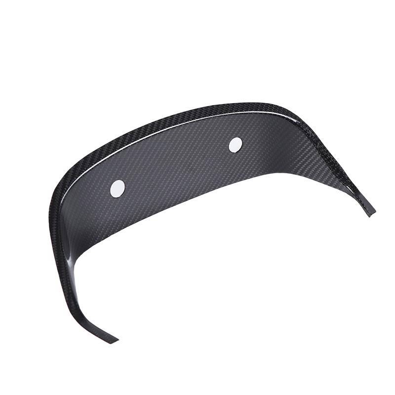 Real Carbon Fiber For Toyota Supra A90 2019-2026 Car Center Control Instrument Panel Display Upper Frame Decorative Accessories