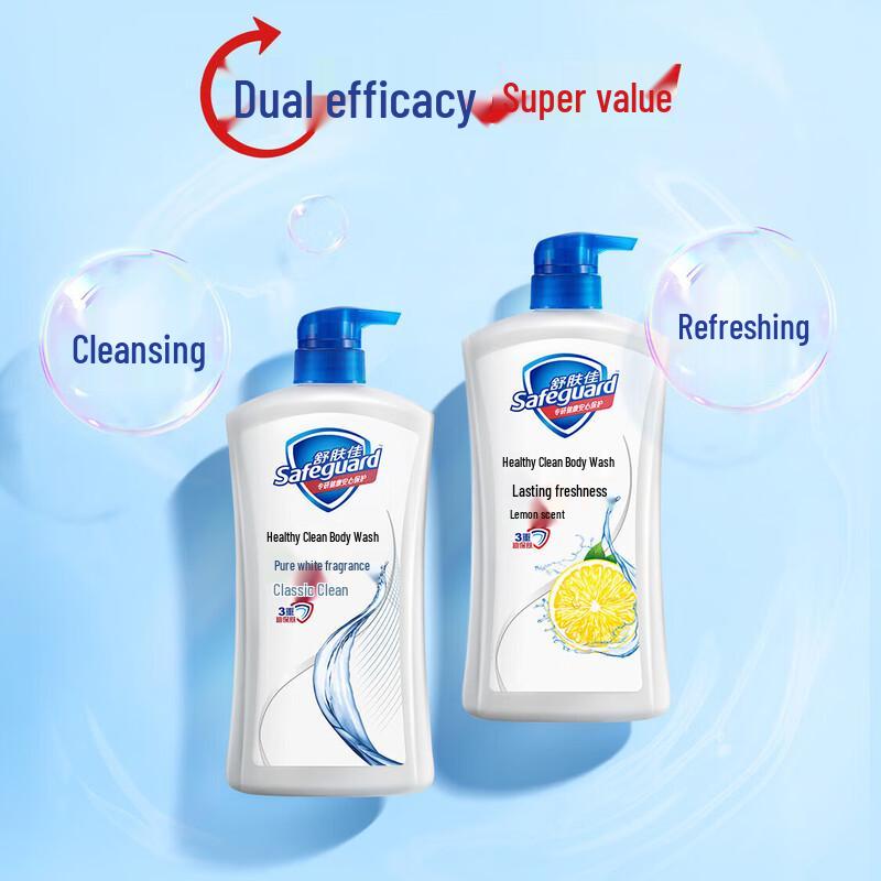 Safeguard Lavender Scent Long-Lasting Body Wash