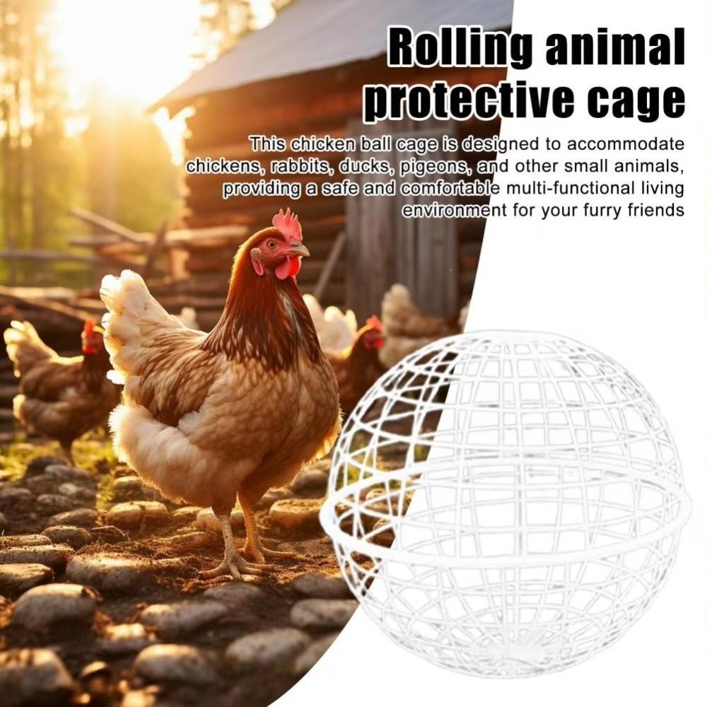 Portable Chicken Tunnels for Outside Ventilated Ball Shaped Chicken House  Backyard Farms