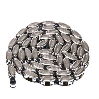 2021 Bicycle Olive Chain Single Speed Retro Racing Bicycle Olive Chain Torpedo Chain Steel серебряный