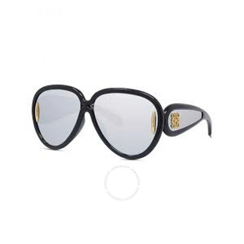 

Loewe Silver Mirror Oversized Ladies Sunglasses Lw40132i 01c 65