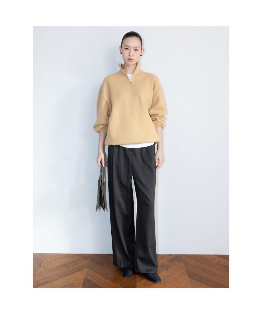 Diaepeocheo 90S Quarter Zipup Knit Top Beige (Ta6251A06A)