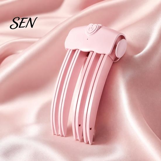 Hair Styling Accessory 2Pcs Cordless Heated Volume Clip, Root Lifter Comb for Fine Flat Bangs Clip Styling, USB Rechargeable Volumizing with