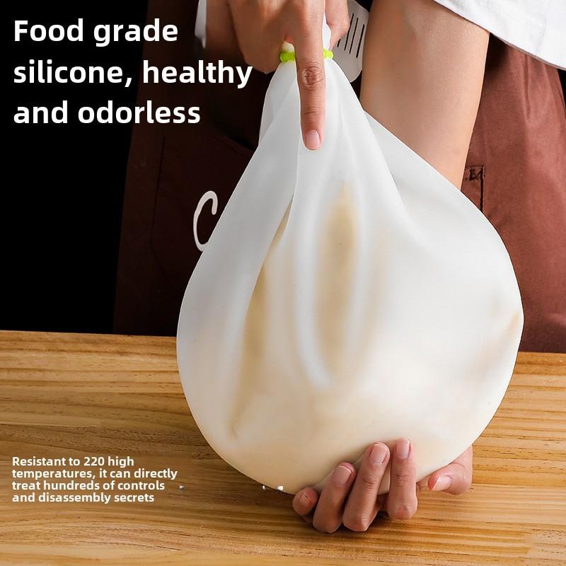 A2892 non-stick food grade silicone kneading bag and noodle leavened dough noodle bag baking bag and noodle bag(Small size straight)