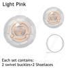 New Automatic Laces Sneakers Swivel Buckle Shoelaces Without Ties Adults Kids Lazy No Tie Shoe Laces Shoe Accessories 1Pair