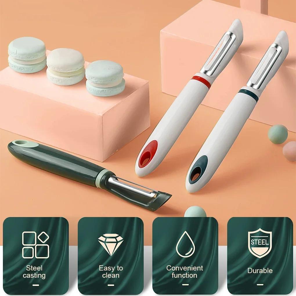Kitchen Potato Peeler Stainless Steel Fruits Vegetables Planer Professional Fast Anti-slip Safe Grater Scraper Hand Tool Gadget