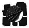 Conjunto de tapetes de veludo para: Hatchback Toyota IQ (2009-)