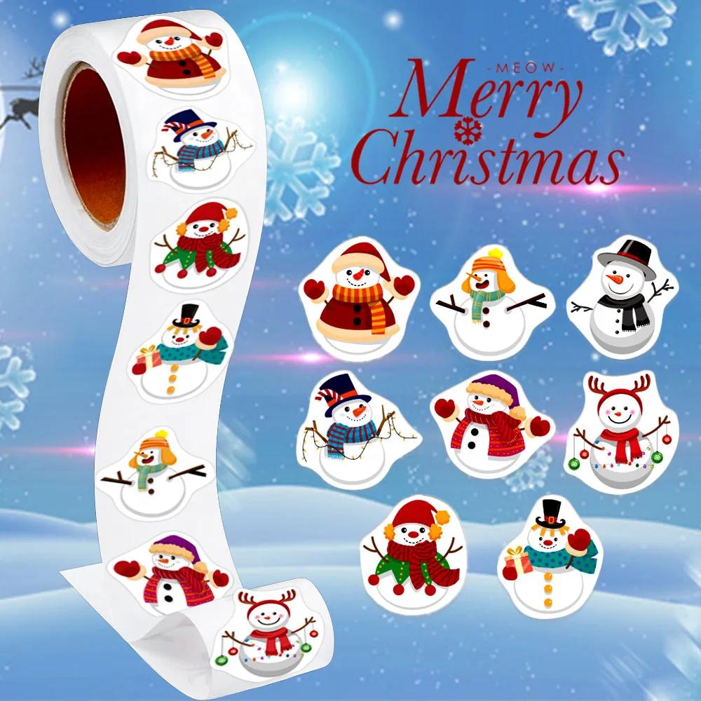100-500Pcs High-Quality Heterotypic High-Quality Christmas High-Quality Themed High-Quality Animals High-Quality Stickers High-Quality 8