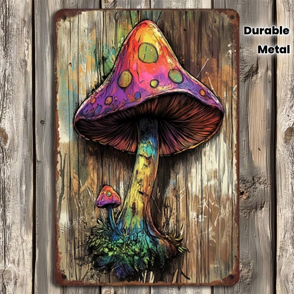 Cartello Metallico Decorativo da Parete 20x30cm