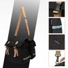 TOURBON Bicycle Pannier Bag, Double Side Bag, Water-Repellent Nylon, Large Capacity Rear Bag, Can be Used as a Shoulder Bag, Reflective Material, for