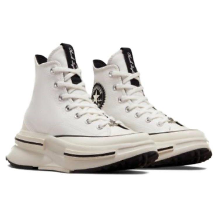 Converse Run Star Legacy CX Plátěné Pohodlné Všestranné Odolné Vysoké Lifestylové Ležérní Boty Unisex Tenisky Bílé A07112C