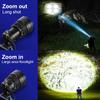 Ultra Powerful 4*600W LED Headlamp Super Bright Long Range Head Flashlight USB Rechargeable Head Torch Fishing Hunting Head Light