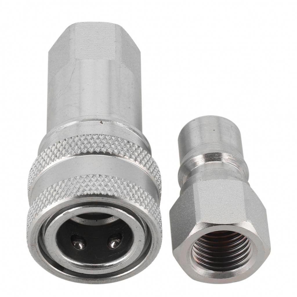 Hydraulic Coupler Hydraulic Quick Connect Quick Connect Fitting Deepened Thread