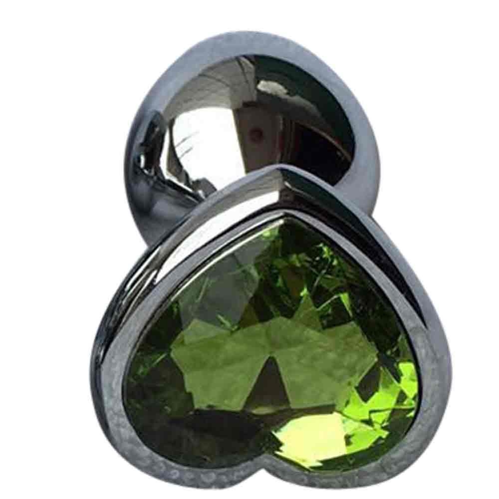 Crystal Colour Metal Backyard Stainless Steel Plug Anal Hitch