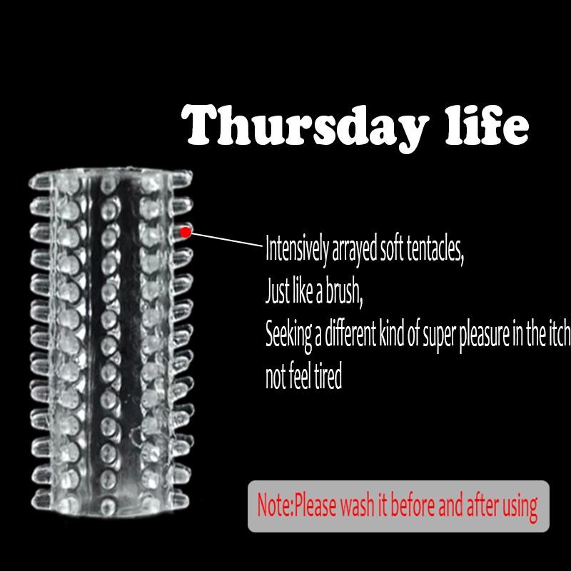 WAKEWAY 6Pcs/7Pcs Cock Ring Penis Enlarge Sleeve Lock Semen Sex Toys for Men Delay Ejaculation Cockring Sex Products Adult