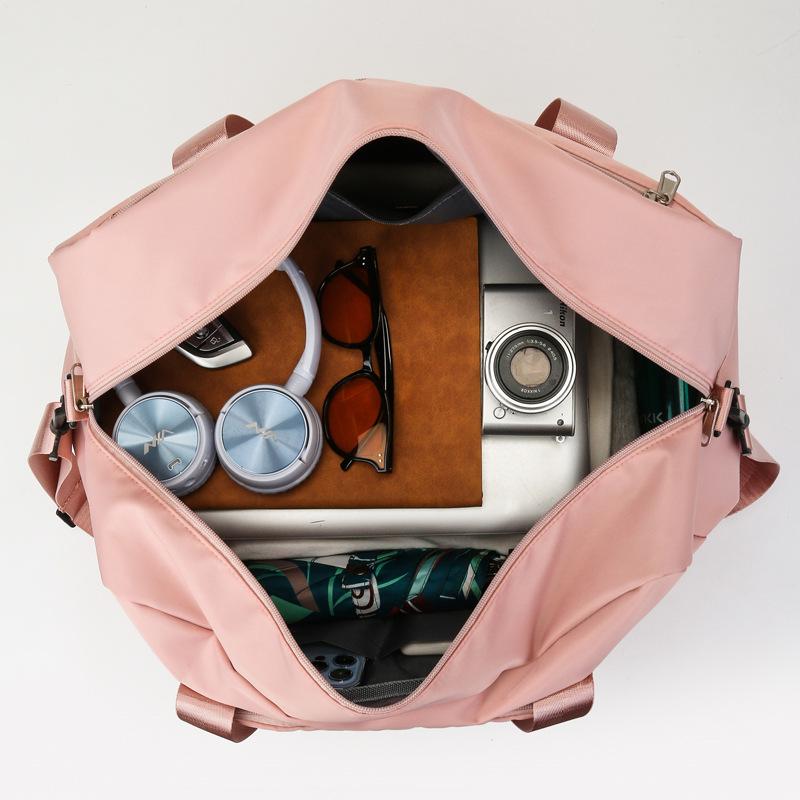 Travel Bag Foldable Boarding Bag Fashion Shoulder Large Capacity Business Trip Short Trip Luggage Bag Fitness Storage Bag