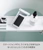 Yamazaki Extendable Bathtub x x Tower Bathroom Model 3546 Tray, White, Approx. W57.5-75cm D15.5cm H4.5cm, Rack,