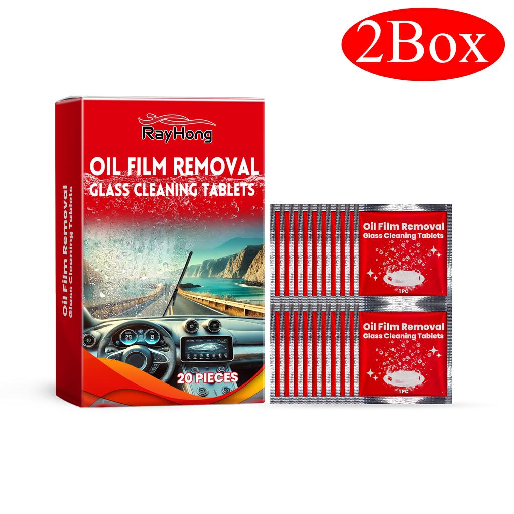 Solid Cleaner Car Windscreen Cleaner Effervescent Tablet Auto Wiper Glass Solid Cleaning Concentrated Tablets Detergent