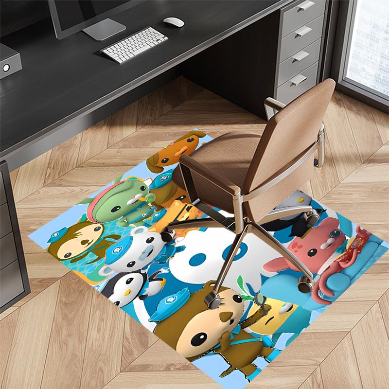 Octonauts Printed Absorbent Washable Carpet, Non-Slip Bathroom Mats, Kitchen Rugs, Yoga Mat,Living Room Entrance, Camping Picnic Rugs