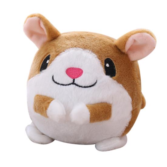 Ενεργό Κινούμενο Κατοικίδιο Ζωάκι Βελούδινο Παιχνίδι Διαδραστικό Κατοικίδιο Μπάλα που Αναπηδά Πλένεται Κινούμενο Σκυλάκι που Τσιρίζει Παιχνίδι για Σκύλους Κουτάβια Ανακούφιση Άγχους Και Άσκηση