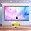 Portable Home Theater Projector Big Screen 1080P Display Perfect For Students And Family Entertainment