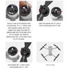 Fall Resistant Rechargeable  LED Light Foldable H Propellers  Hing Vane Fit for  Air 2 Drone
