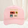Never Forget The Old Radio Unisex Women Printing Baseball Cap Summer Couple Adjustable Golf Hat Snapback