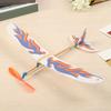 3Pcs Rubber Band Powered Aircraft Model Lightweight Kids Educational Throwing Glider Airplane Toddlers Boys Girls Outdoor Flying Plane Toy