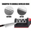 3/4-Stage Type Knife Sharpener Multifunction Kitchen Professional Knife Sharpening Tool Quick Sharpener Diamond Coated Blades